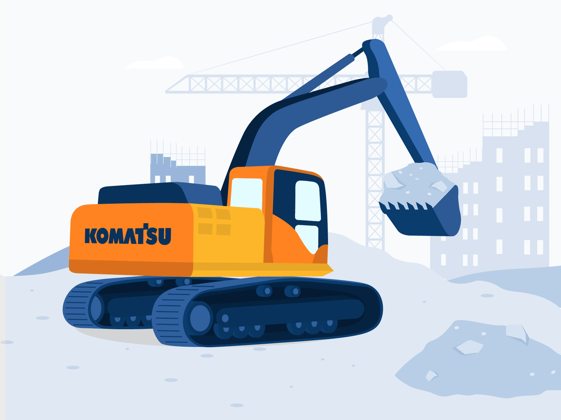 Komatsu Excavator Specifications Guide Bigrentz