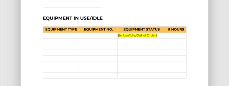 How To Write A Construction Daily Report Free Template BigRentz