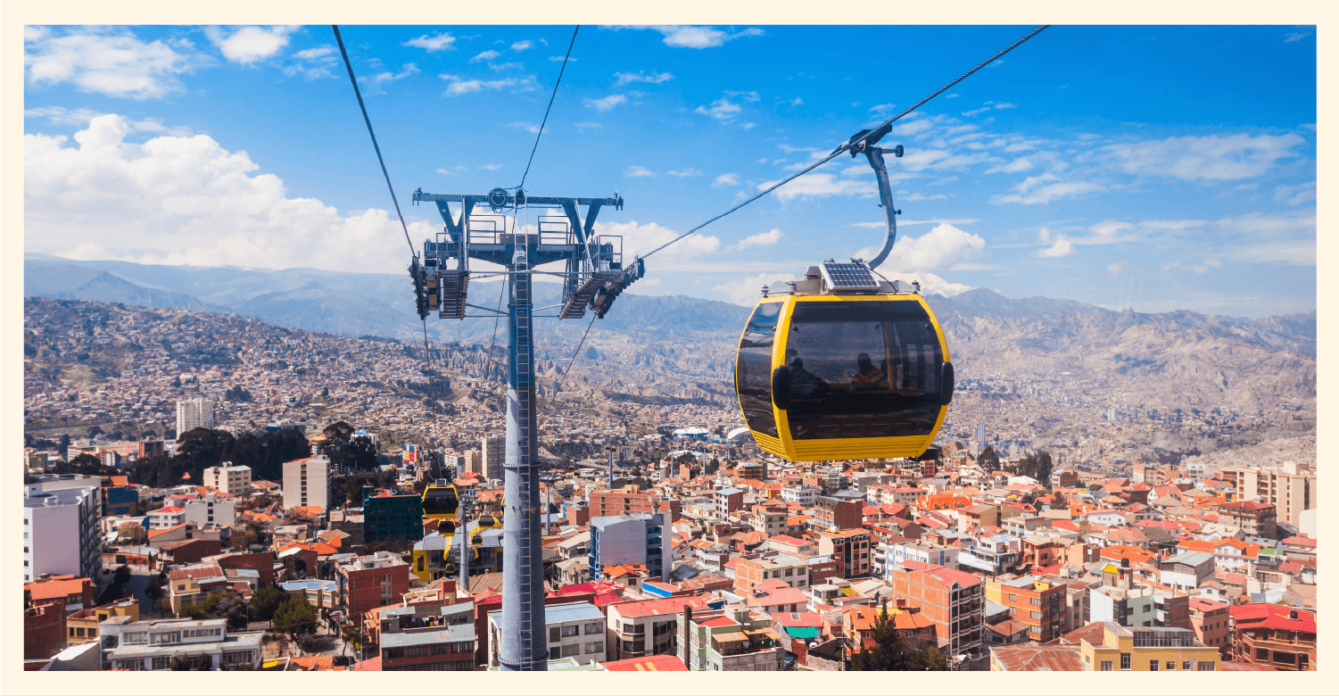 Mi Teleférico in La Paz, Bolivia