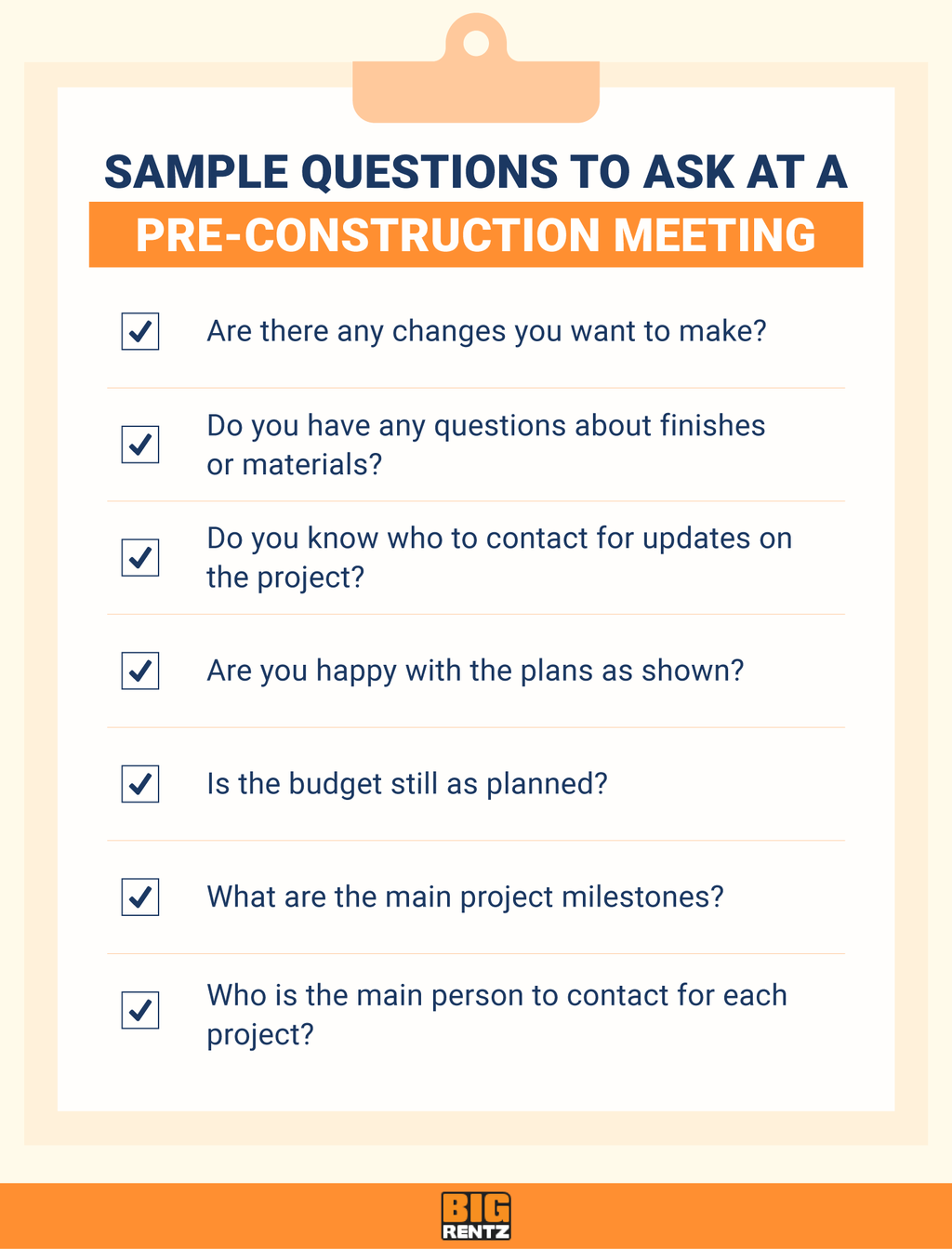Pre Construction Meeting Agenda Checklist And Questions BigRentz