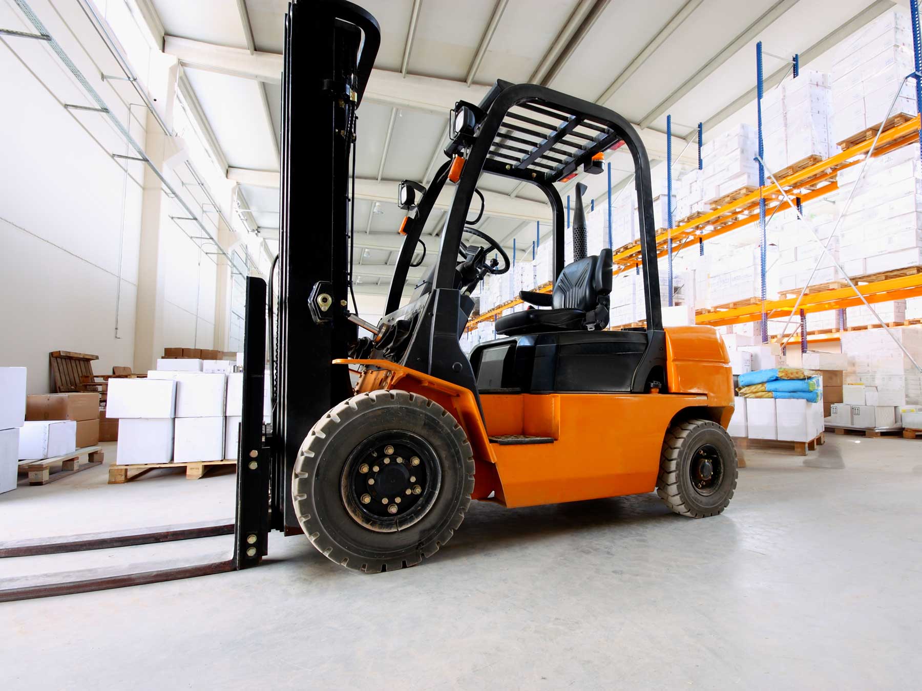 truck with forklift rental